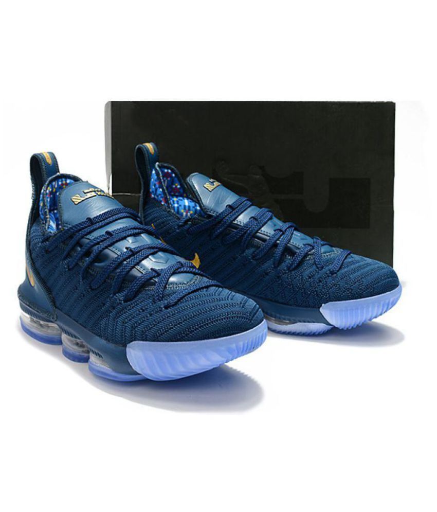 lebron 16 blue and gold