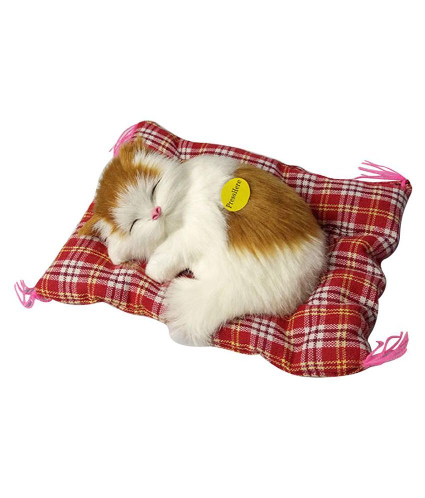 sleeping cat doll