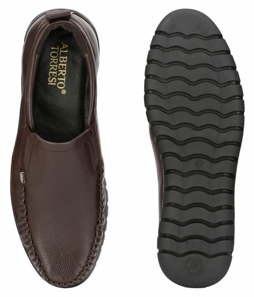 Alberto Torresi Brown Casual Shoes - Buy Alberto Torresi Brown Casual ...