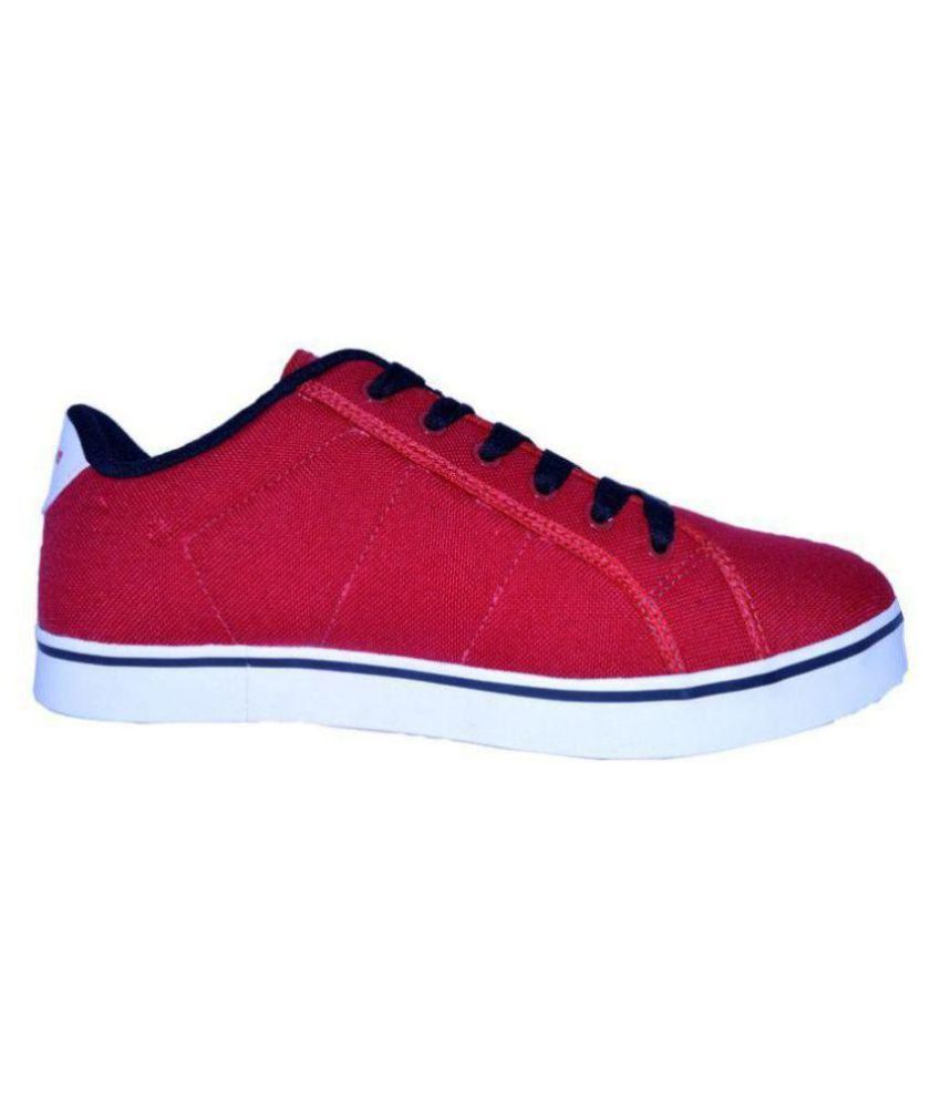 Lotto Red Training Shoes - Buy Lotto Red Training Shoes Online at Best ...