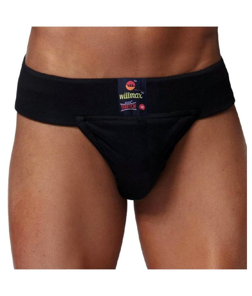 Kd Willmax Cotton Gym Supporter Back Cover Brief With Cup Pocket Pack Of 2 Buy Online At Best 1157