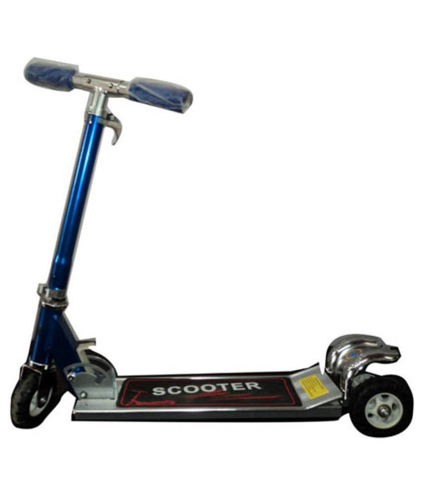 Aarunsh 3Wheel Height Adjustable Folding Kick Kids Scooty Scooter