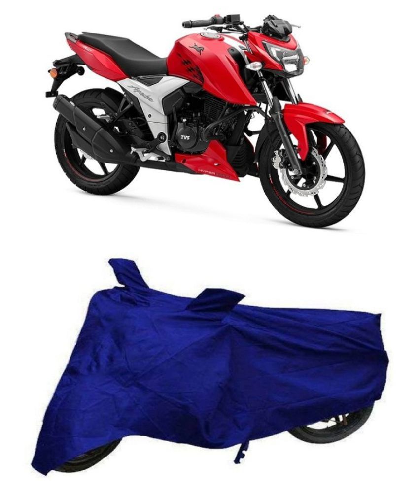 Bigwheels Blue Matty Bike Body Cover For Tvs Apache Rtr 160 4v Buy Bigwheels Blue Matty Bike Body Cover For Tvs Apache Rtr 160 4v Online At Low Price In India On Snapdeal