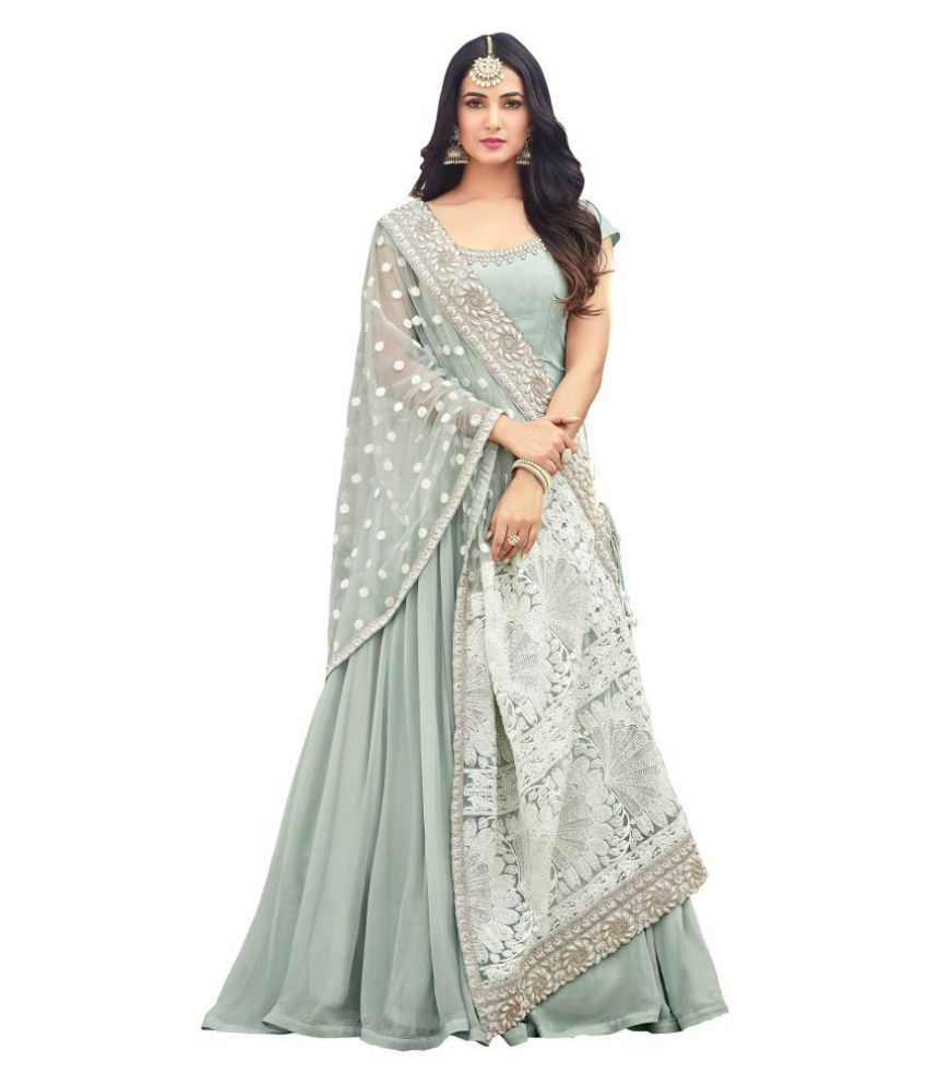 anarkali gown snapdeal