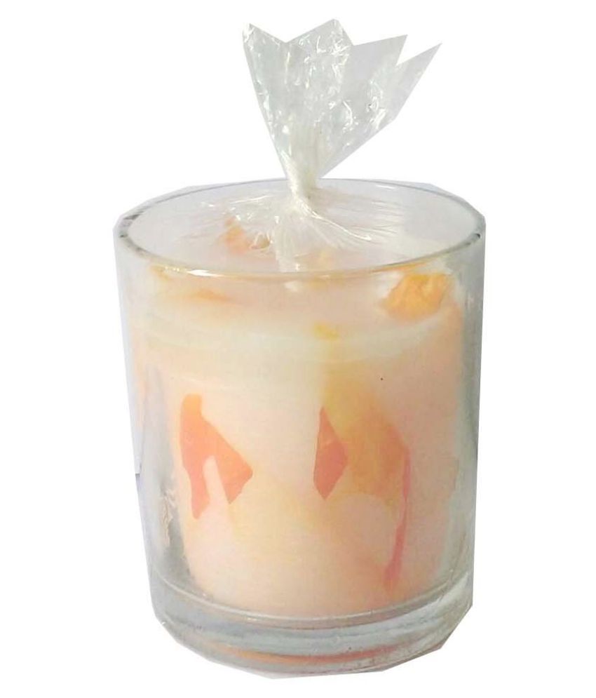 Pure Indian Candle Orange Jar Candle Pack of 1 Buy Pure Indian