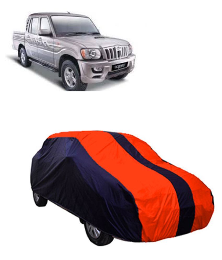 Qualitybeast Mahindra Scorpio Getaway 2007 2015 Car Body Cover Orange Blue Buy Qualitybeast Mahindra Scorpio Getaway 2007 2015 Car Body Cover Orange Blue Online At Low Price In India On Snapdeal