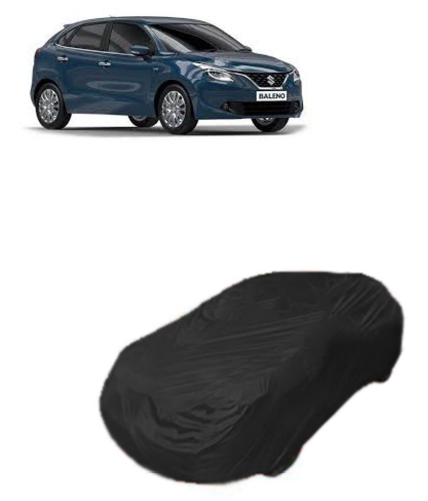 QualityBeast Maruti Suzuki Baleno Car Body Cover Black: Buy