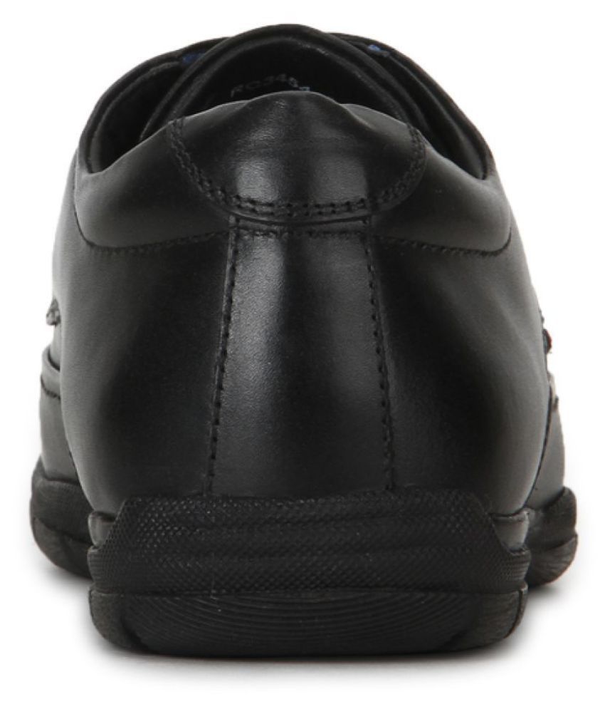 red chief shoes black leather