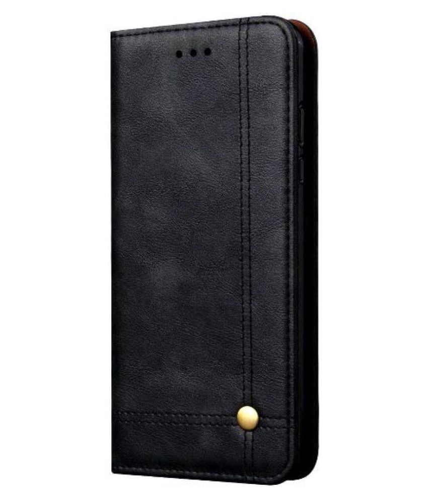 Asus Zenfone Max Pro M2 Flip Cover by KolorFish - Black ...