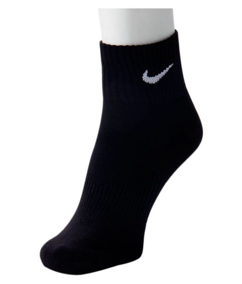Nike Black Formal Ankle Length Socks - Buy Nike Black Formal Ankle ...