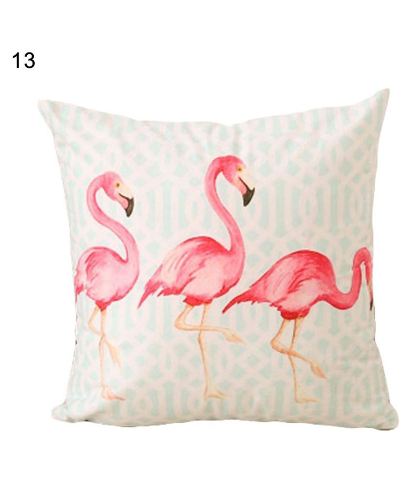 flamingo decorative pillow