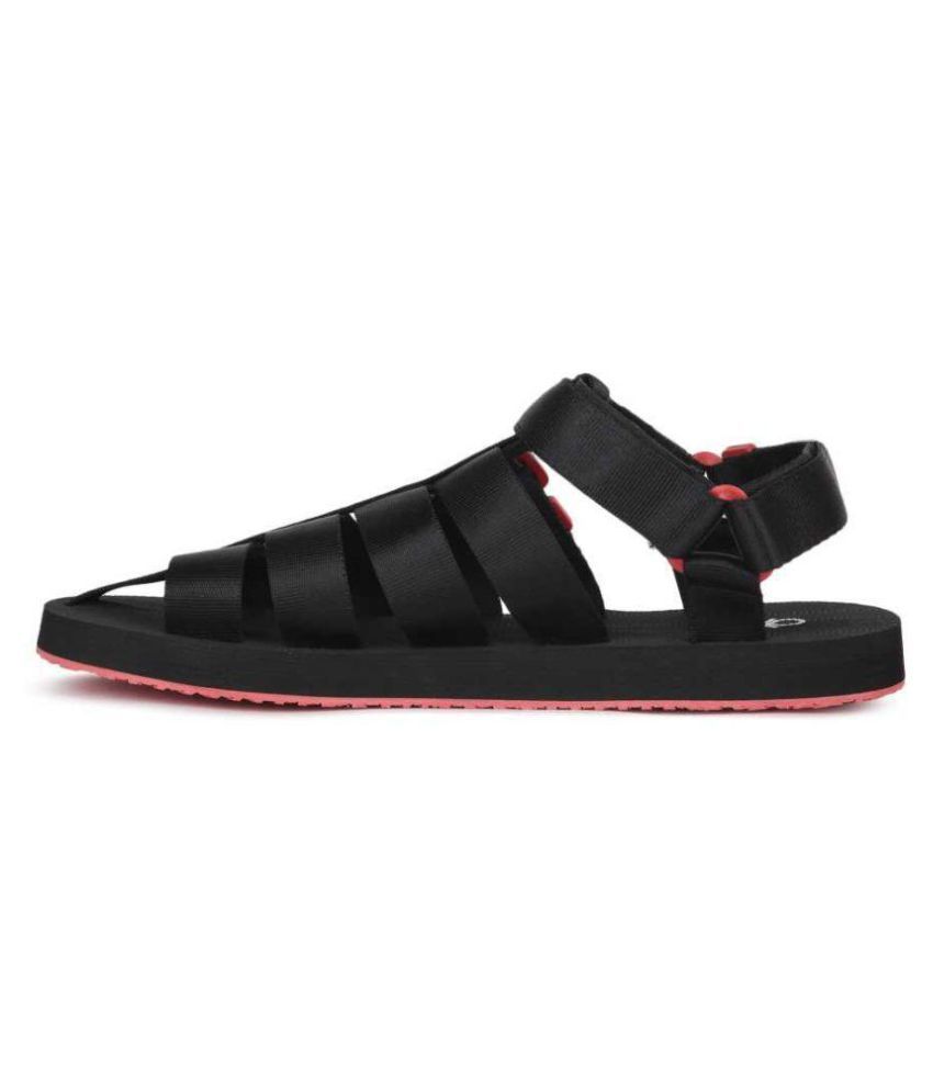 united colors of benetton men's leather sandals and floaters