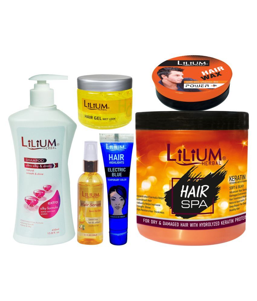 Lilium Silky Smooth Straight Hair Combo Moisturizer 1090 Gm