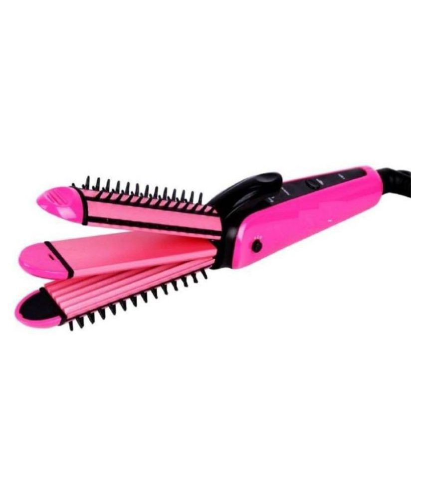 mm Nova Nhc-8890 3 In 1 Multifunction Perfect Curl Hair Straightener ...