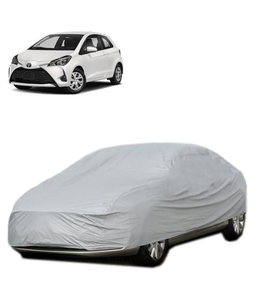 1P QualityBeast Car Body Cover for Toyota Yaris Silver Buy 1P