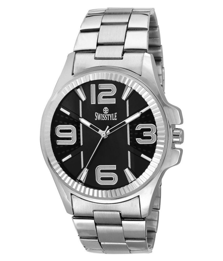     			Swisstyle SS-GR626-BLK-CH Metal Analog Men's Watch