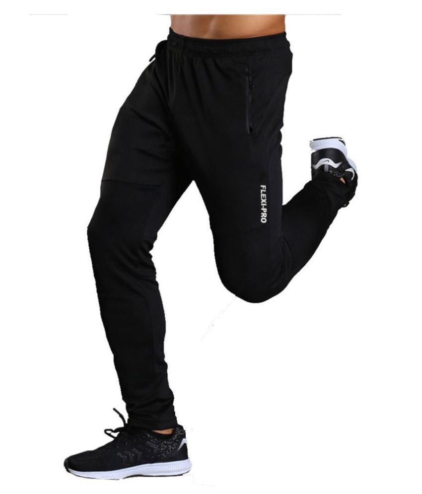 stretchable track pants