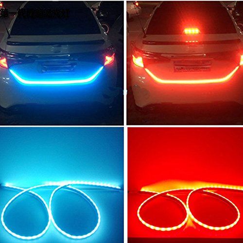 Car LED trunk / Dicky / Boot Lights For Brake & Normal flowing light ...