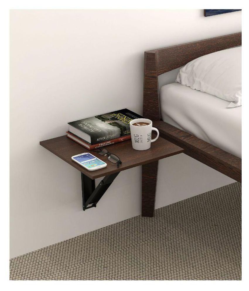 Bluewud Hemming Wall Mounted Folding Bed Side Table - Buy ...