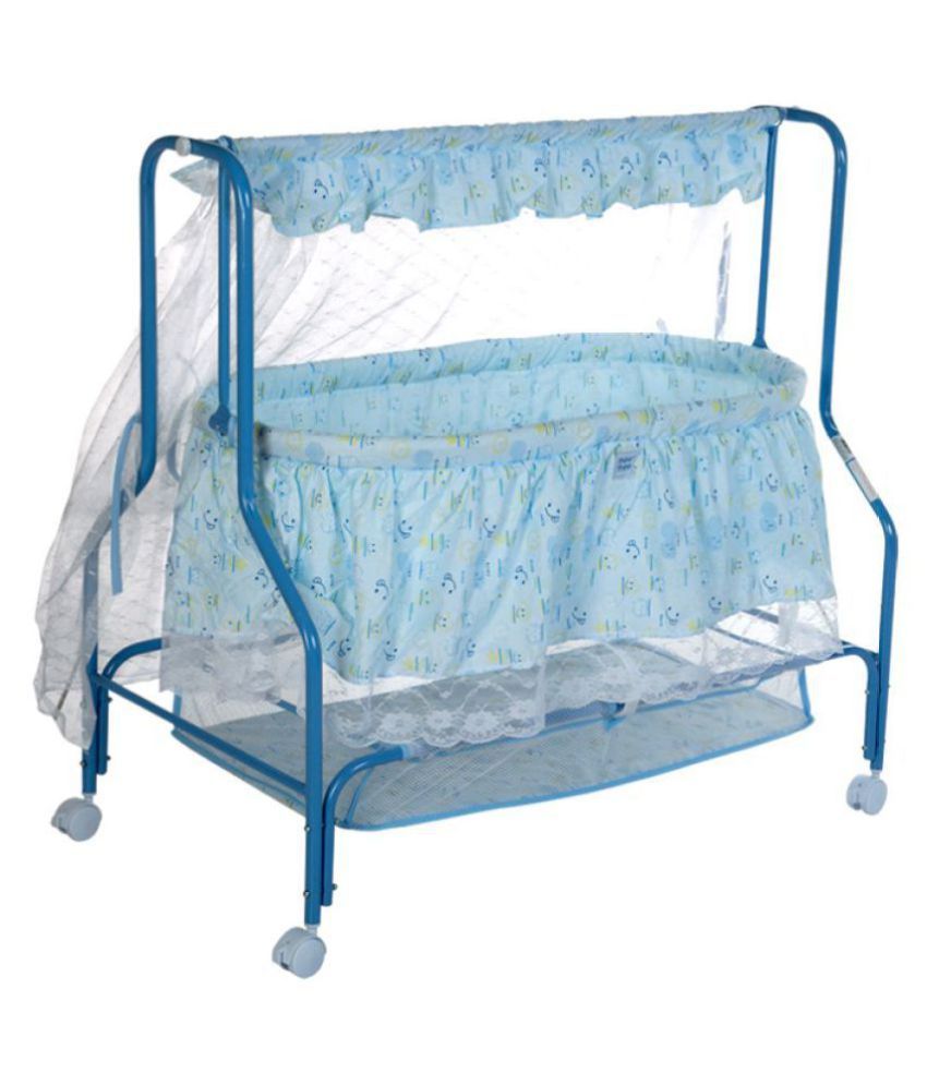 Mee Mee Baby Blue Bassinet - Buy Mee Mee Baby Blue ...