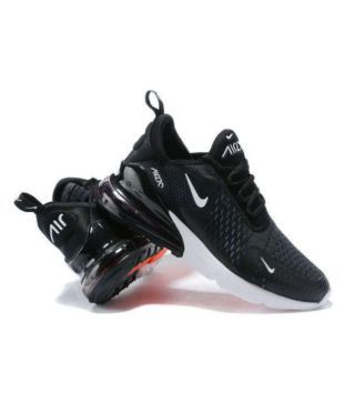 Nike 1 Air Max 27C Running Shoes Black For Gym Wear: Buy Online at Best  Price on Snapdeal