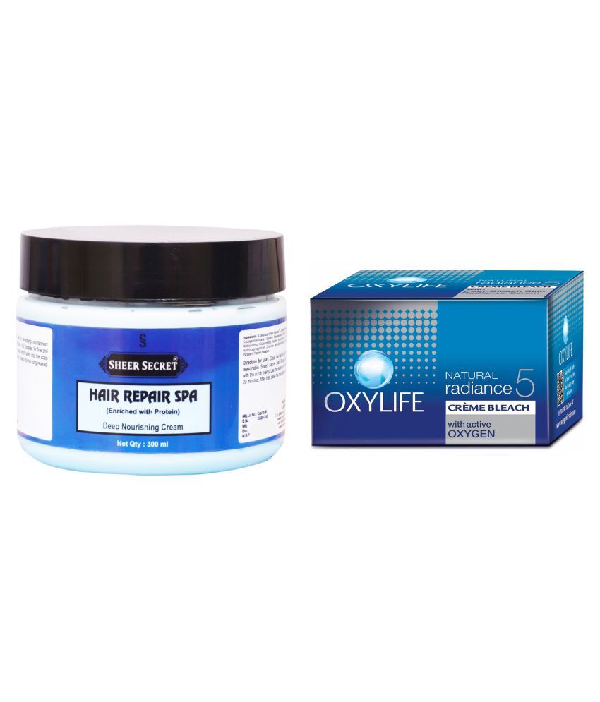 SHEER SECRET OXYLIFE BLEACH Hair Mask Cream 327 ml Buy SHEER SECRET