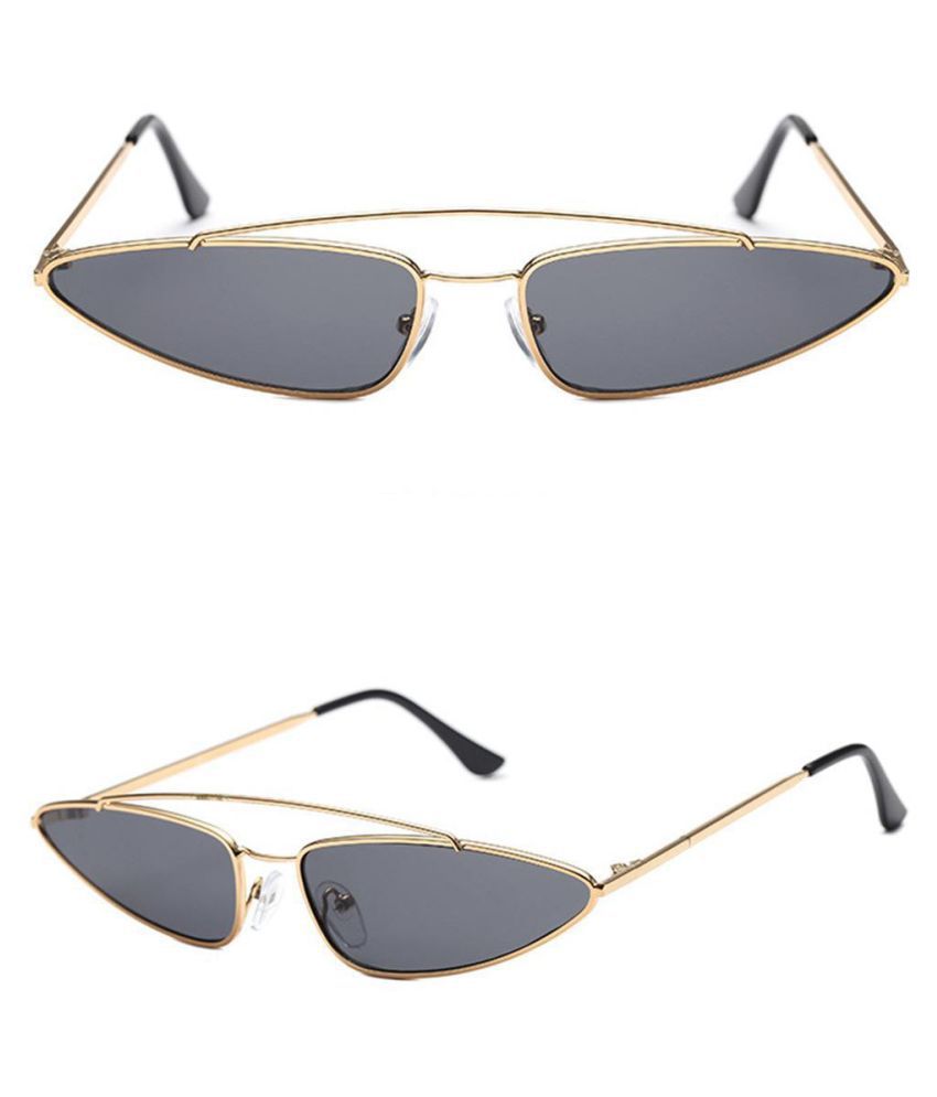 Women Fashion Small Triangle Shaped Sunglasses UV400 Sun Glasses ...