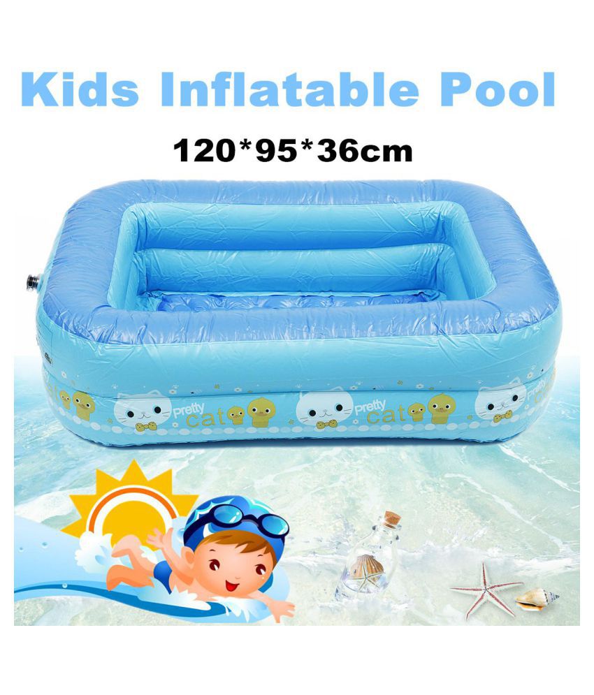 Large Inflatable Family Swimming Pool Center Water Kids Adult Play Double  Layers - Buy Large Inflatable Family Swimming Pool Center Water Kids Adult  Play Double Layers Online at Low Price - Snapdeal
