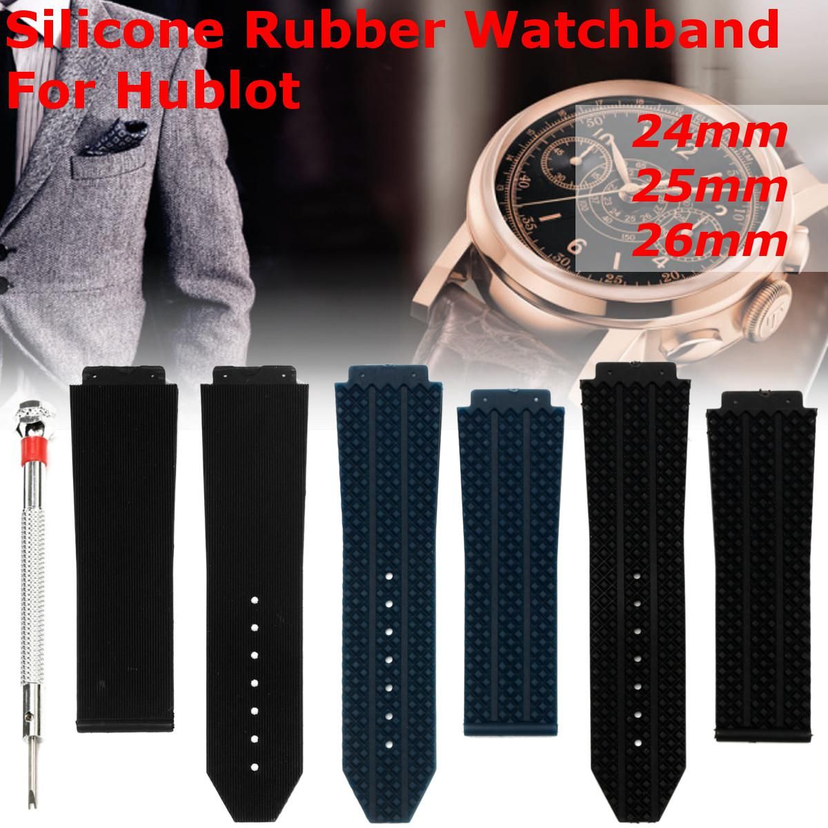 26mm watch band rubber