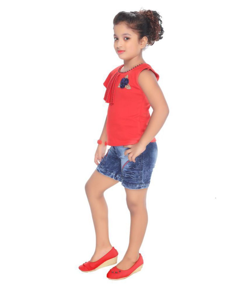 girls dress with shorts