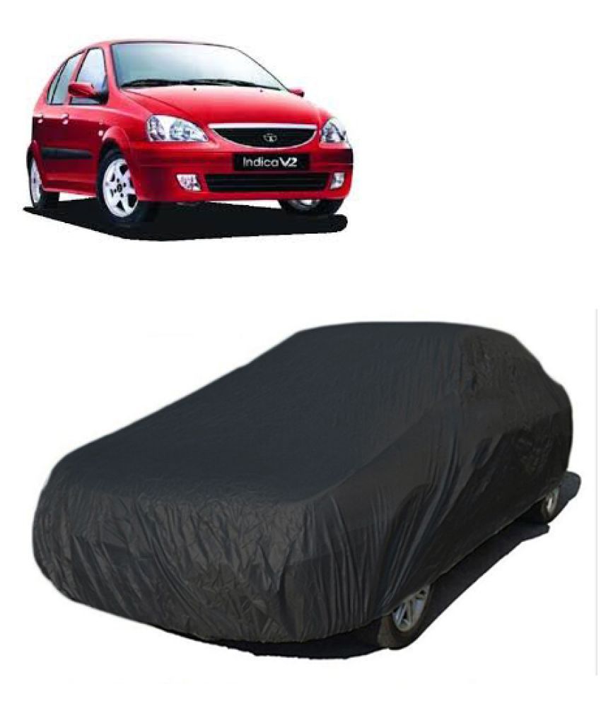 QualityBeast Car Body Cover for Tata Indica V2 [20112015] Black Buy QualityBeast Car Body