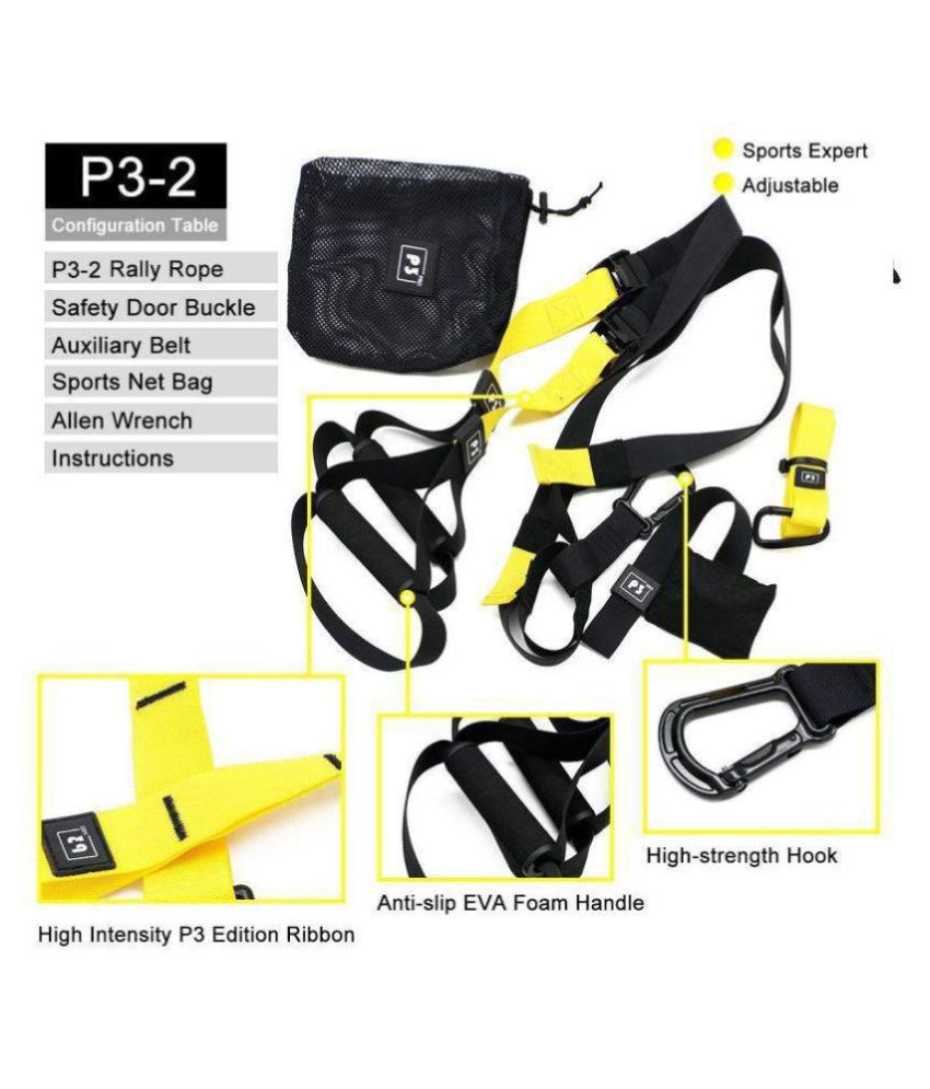 TRX style P3-Pro Suspension IN-Home trainer