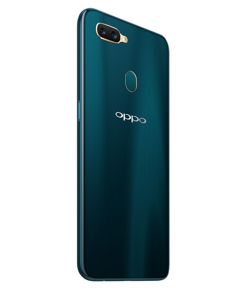 OPPO A7 (64GB, 3GB RAM) ( 64GB , 3 GB ) Blue Mobile Phones