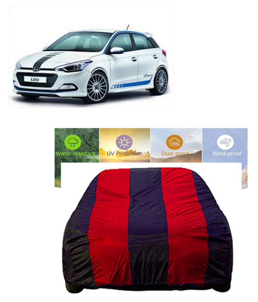 QualityBeast Car Body Cover for Hyundai i20 Sport Red Blue Buy