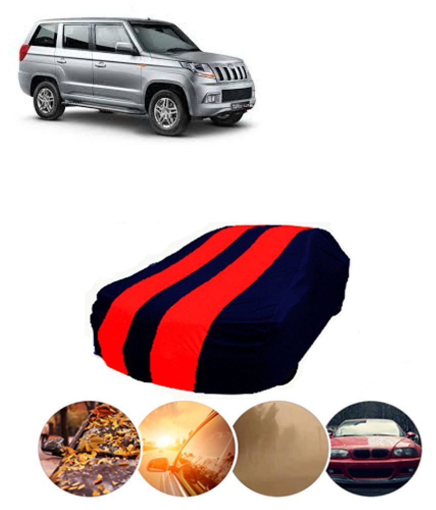 QualityBeast Car Body Cover for Mahindra TUV 3OO Red Blue Buy