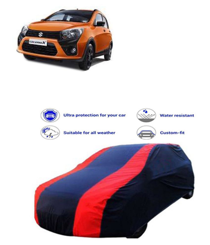 QualityBeast Car Body Cover for Maruti Suzuki Celerio X Red Blue Buy