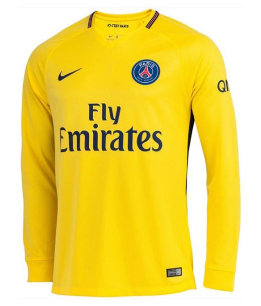 paris saint germain yellow jersey