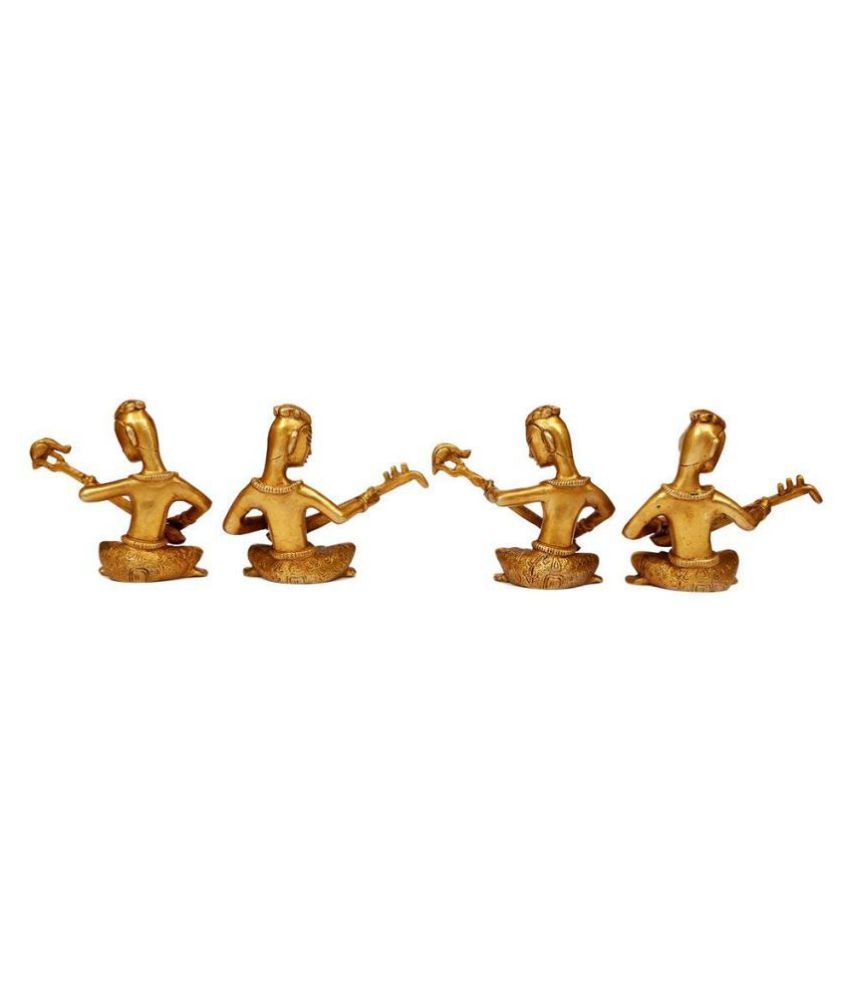 art deco brass figurines