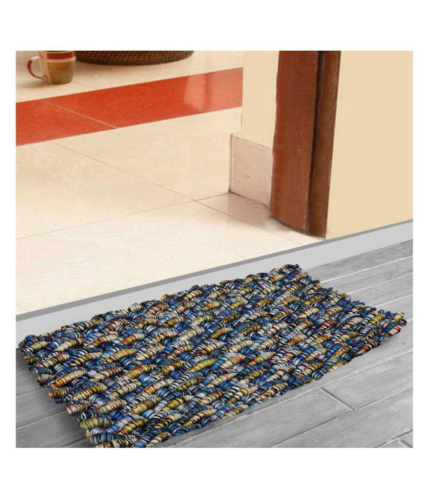     			E-Retailer Blue Single Regular Outdoor Mat