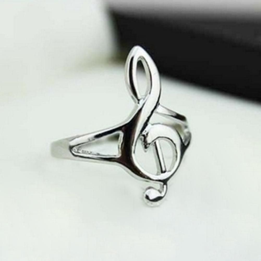 Women's Fashion Jewelry Musical Note Music Symbol Silver Color ...