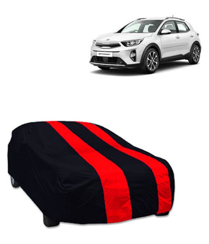 QualityBeast Car Body Cover for Kia Stonic Red Black Buy QualityBeast Car Body Cover for Kia