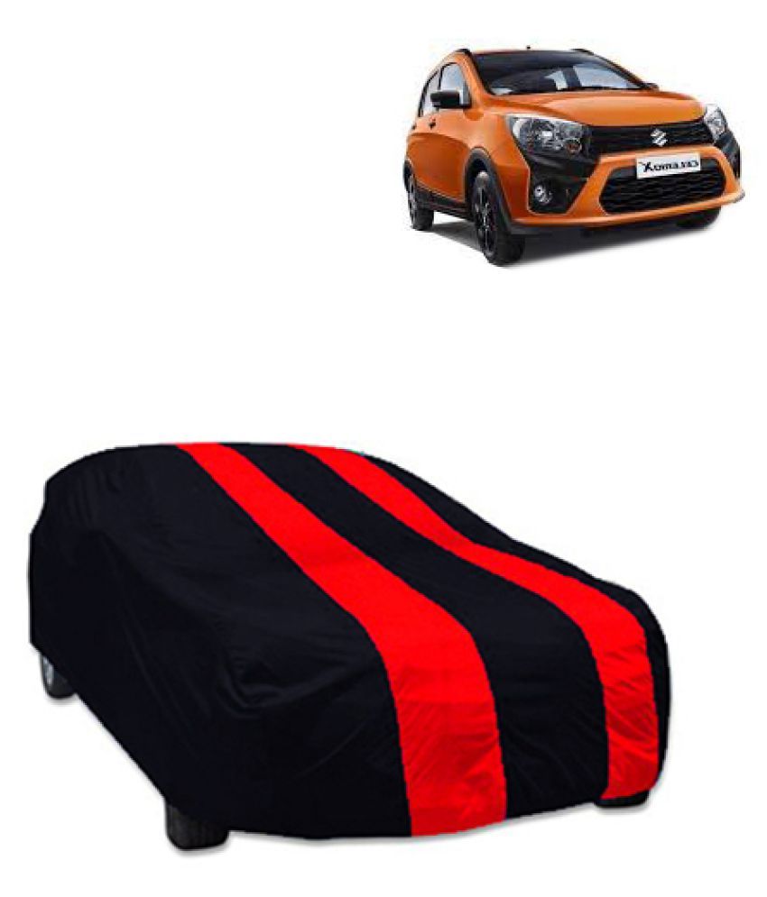 QualityBeast Car Body Cover for Maruti Suzuki Celerio X Red Black Buy