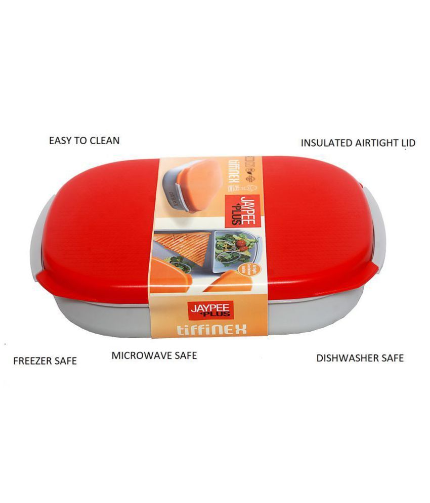 Jaypee Tiffinex School Lunch Box Red Color Buy Online at Best Price