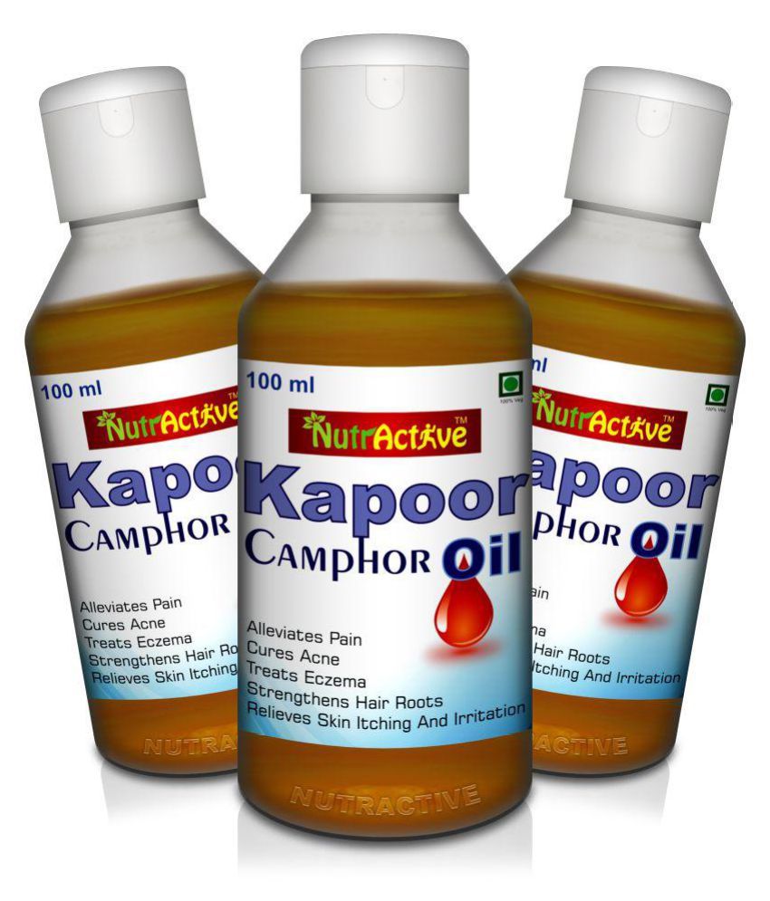 NutrActive Kapoor Oil | Boosts Hair Growth 300 ml Pack of 3