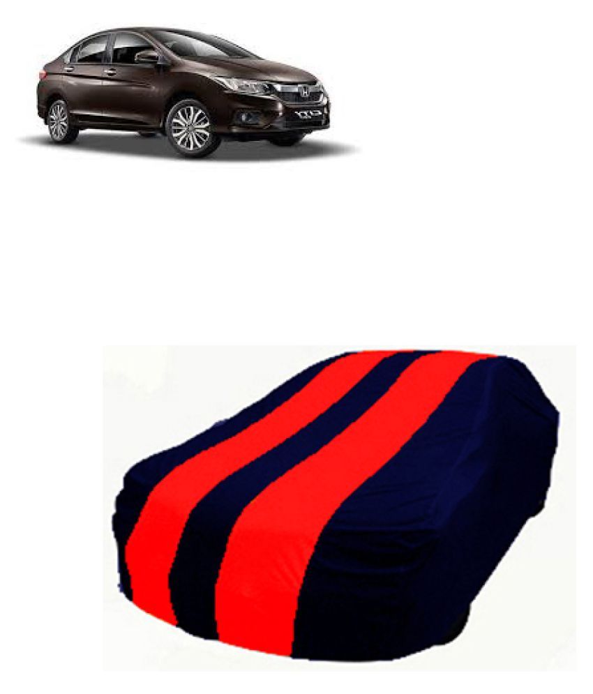 QualityBeast Car Body Cover for Honda City iDtec Maroon Blue Buy