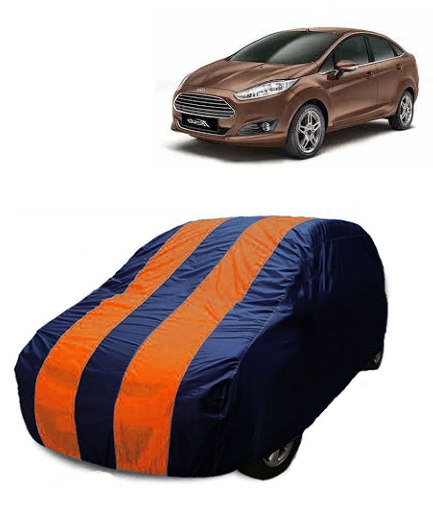 QualityBeast Car Body Cover for Toyota Etios Cross [2014-2015] (Orange ...