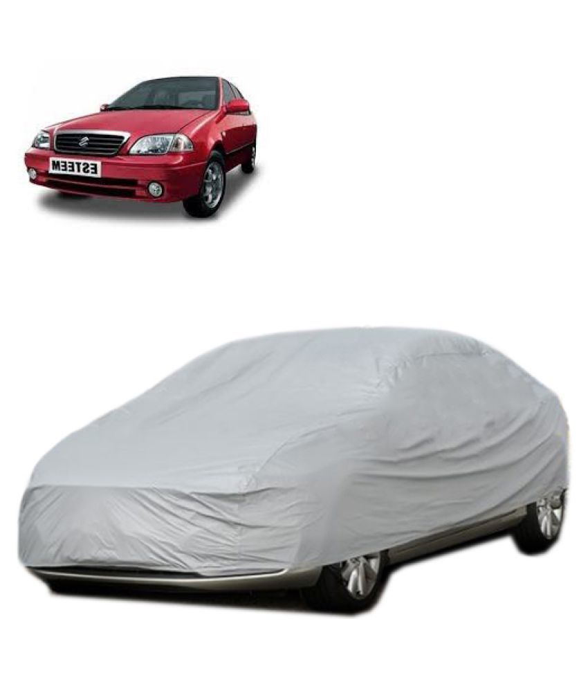 QualityBeast Car Body Cover for Maruti Suzuki Esteem [20022004] (GREY