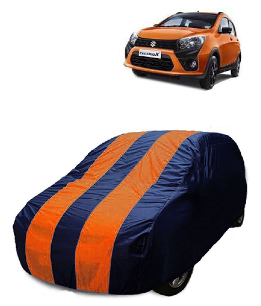 QualityBeast Car Body Cover for Hyundai Santro Xing [20082015] (Orange
