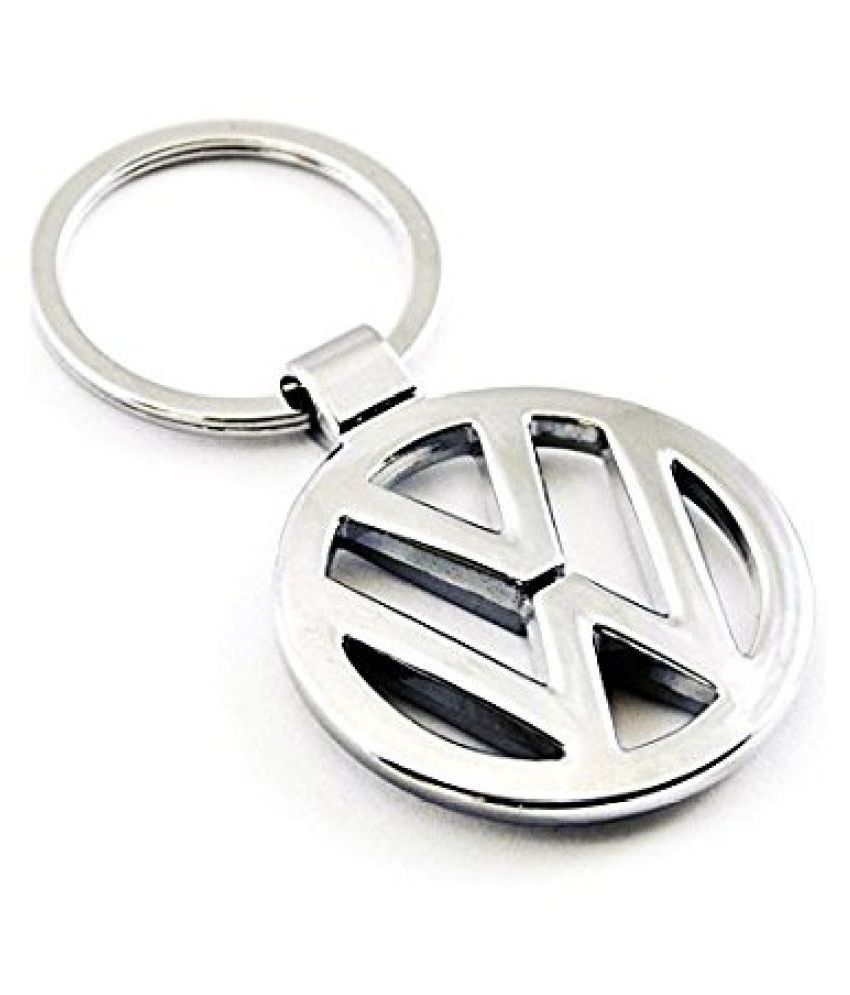 FLYWHEEL Metallic Keychain Volkswagen Single Silver Buy FLYWHEEL