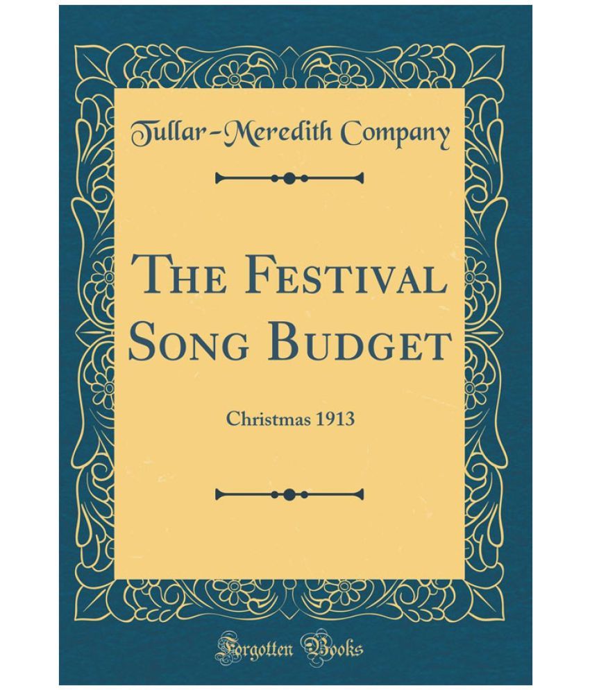 The Festival Song Budget: Buy The Festival Song Budget Online at Low Price  in India on Snapdeal